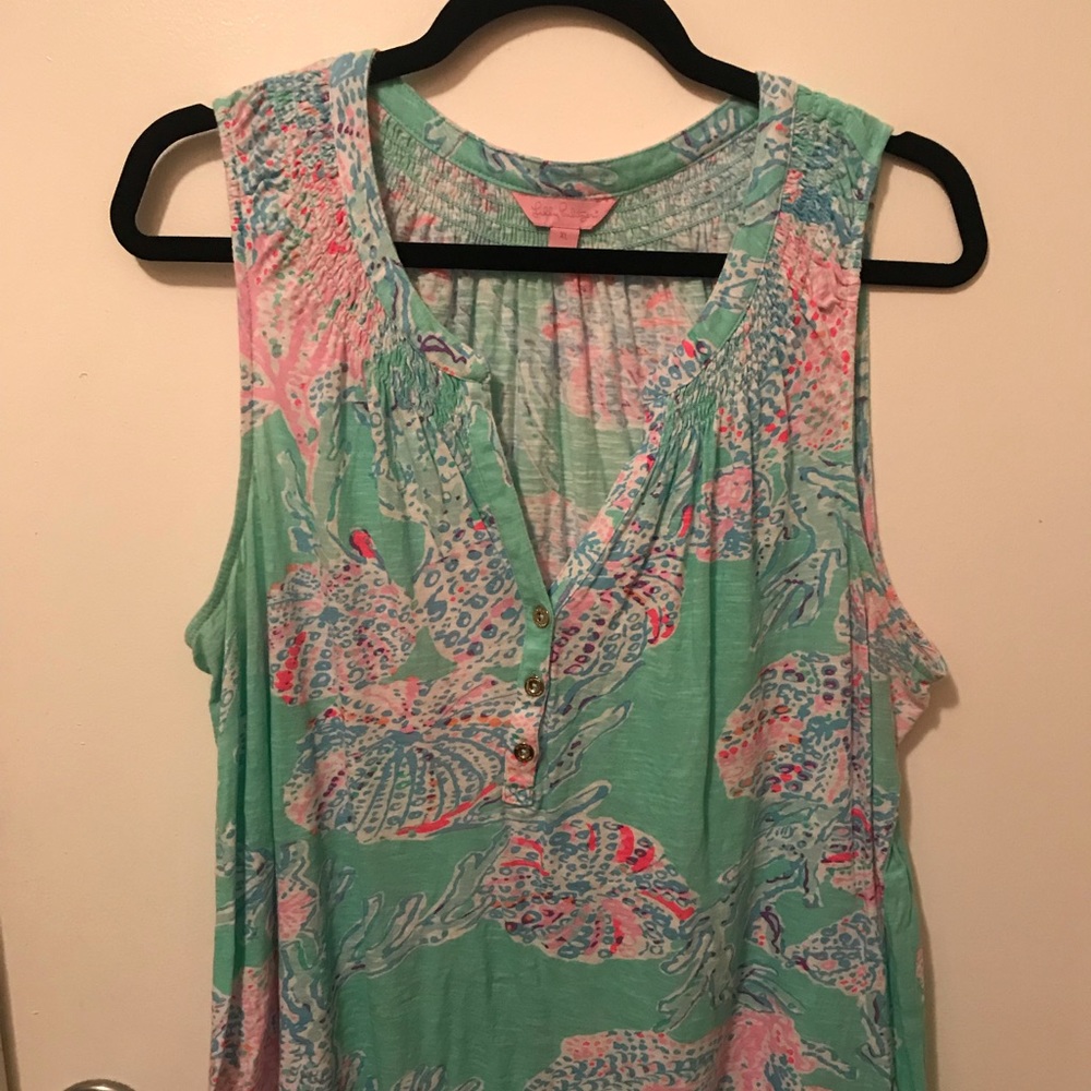 Lilly Pulitzer Essie Tank size xl